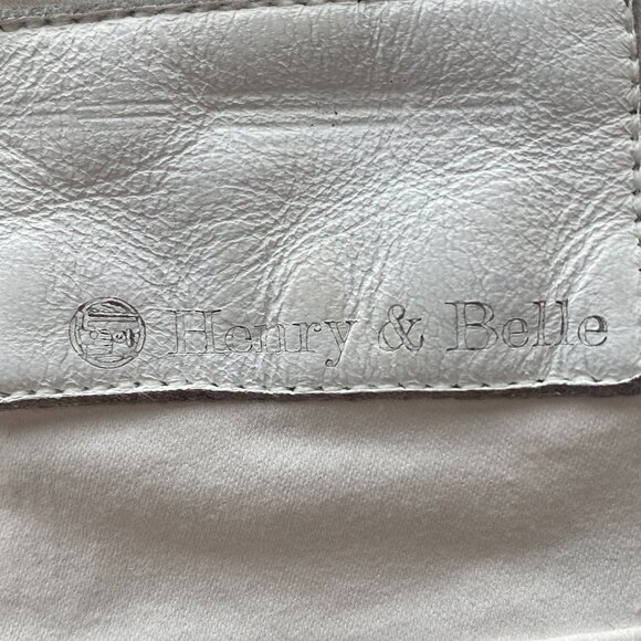 Henry & Belle SIGNATURE STRAIGHT LEG Stretch WHITE JEANS SIZE 27 - Picture 4 of 8